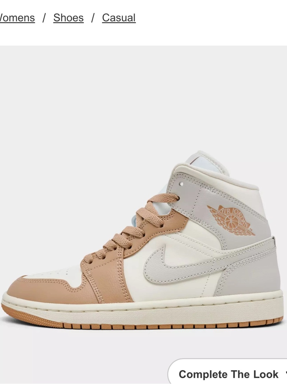 Nike Air Jordan 1 Mid Women’s Sneaker